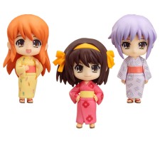 The Melancholy of Haruhi Suzumiya Nendoroid Petite Action Figure Set Summer Festival 7 cm (3)